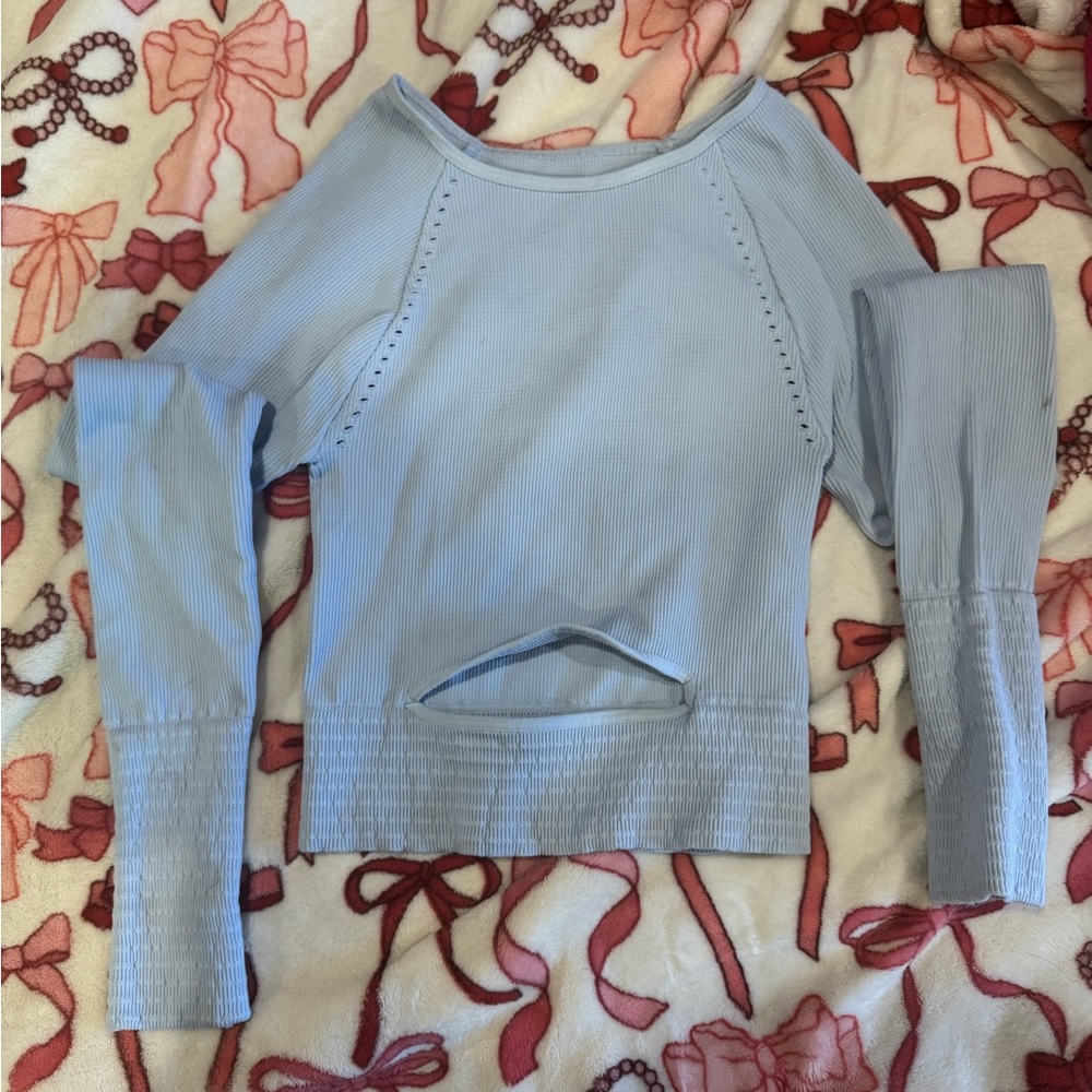 Light Blue  Free People Movement Women's Top
